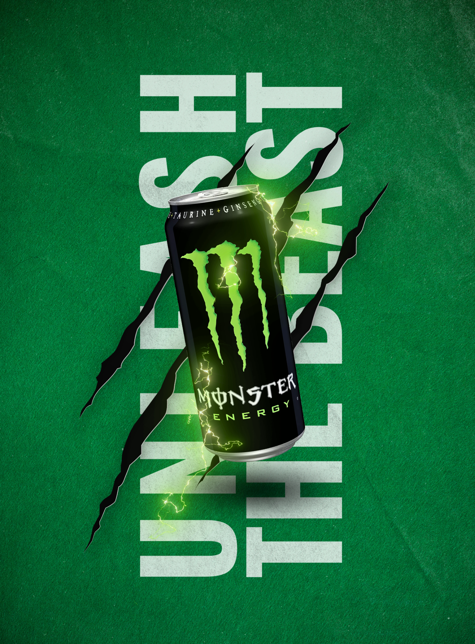 Monster Energy independent concept poster