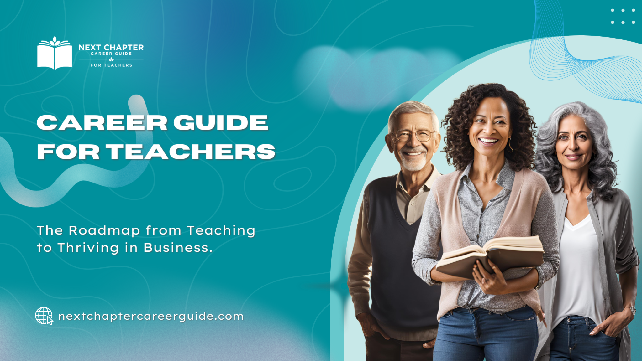 Next Chapter Career Guide cover design